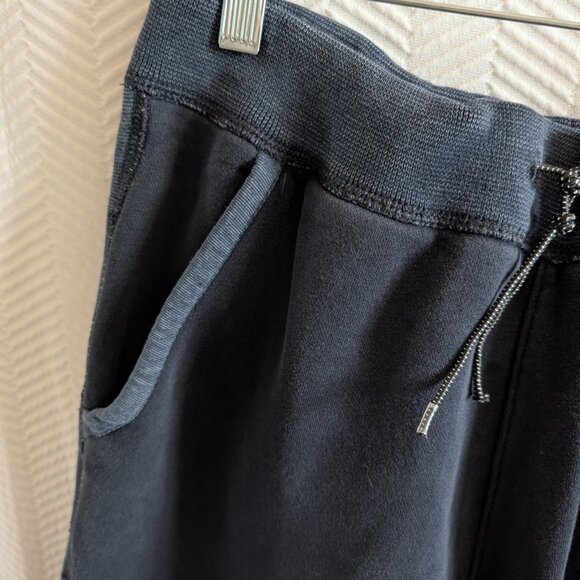 Abercrombie & Fitch Mens Navy blue & red sweatpants joggers medium straight leg - Picture 10 of 14